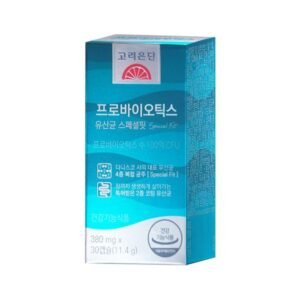 고려은단 프로바이오틱스 유산균 스페셜핏 30캡슐 X 1개