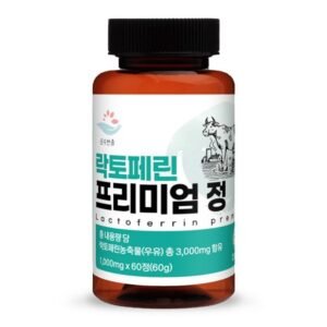 순수한줌 락토페린 프리미엄 정 1000mg 60정